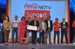 Sachin Tendulkar at NDTV Support My school 9am to 9pm campaign which raised 13.5 crores in Mumbai on 3rd Feb 2013 (62).JPG